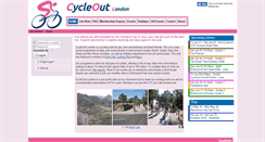 Desktop Screenshot of cycleoutlondon.org.uk